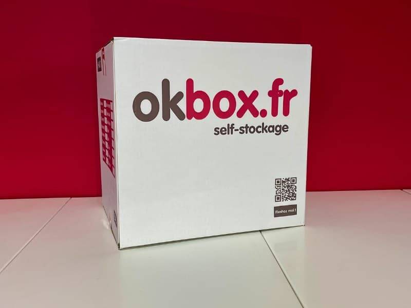 okbox garde meuble Nantes box stockage Carton petit modele