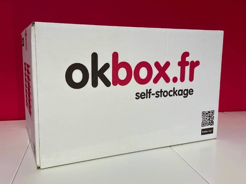 okbox garde meuble Nantes box stockage Carton standard