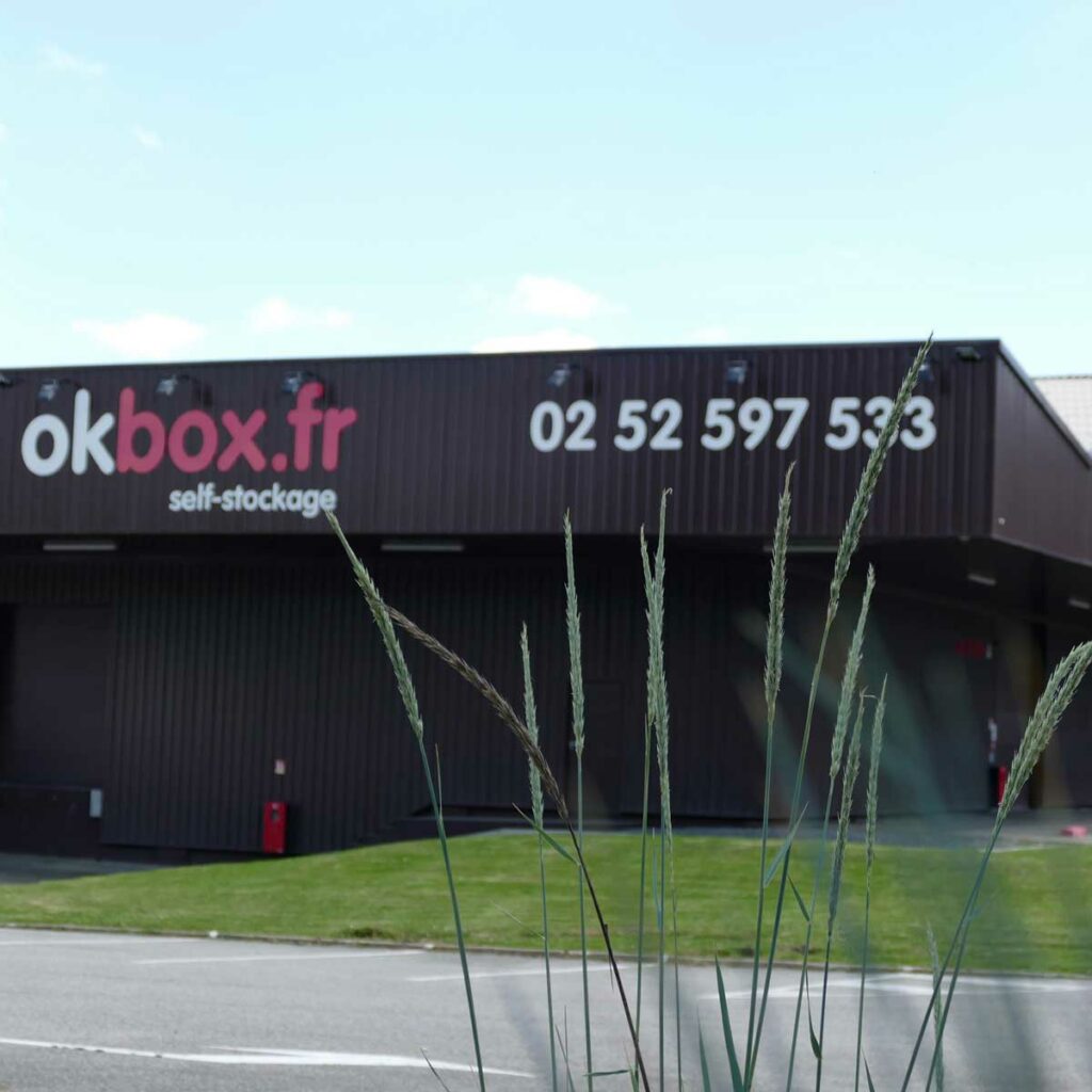 okbox garde meuble Nantes box stockage Location entrepôts, mini-hangars, box prémium à Nantes Orvault